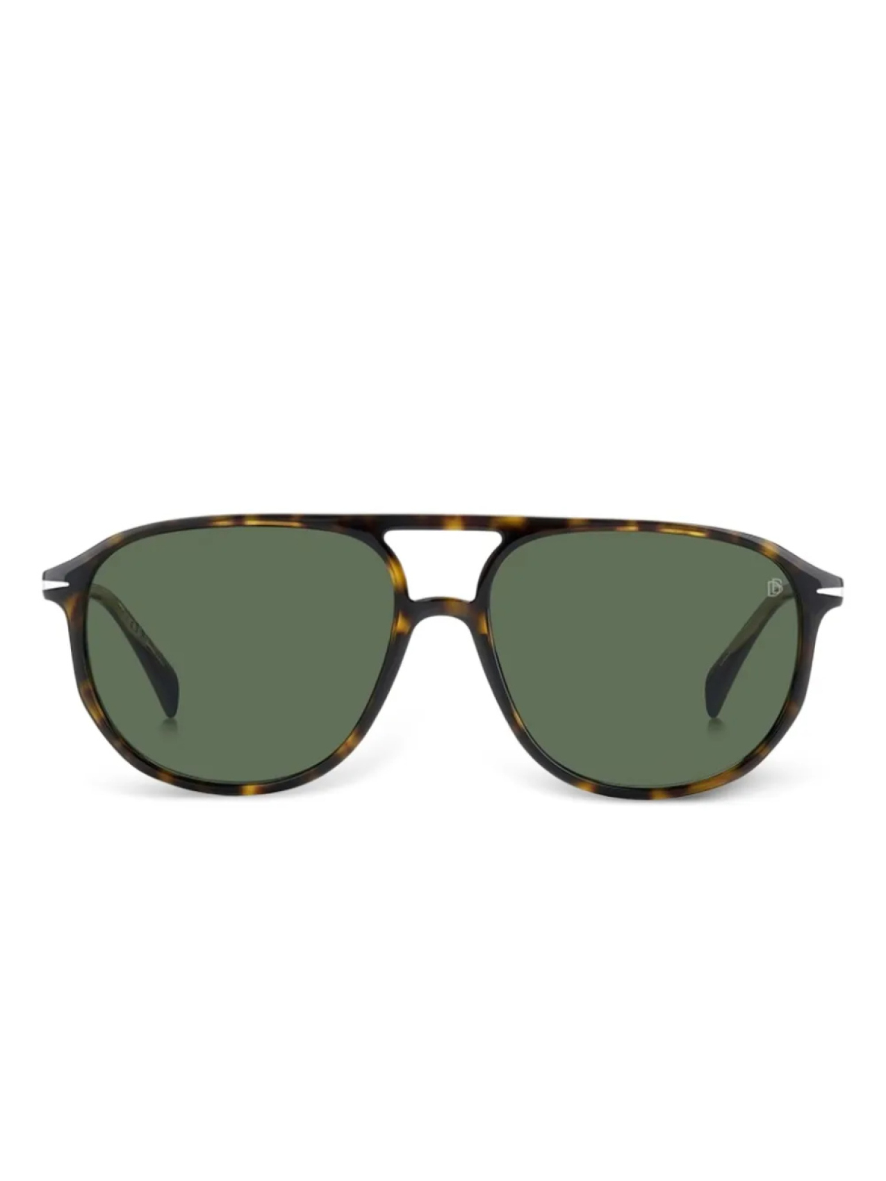 

Солнцезащитные очки-пилоты DAVID BECKHAM EYEWEAR, коричневый