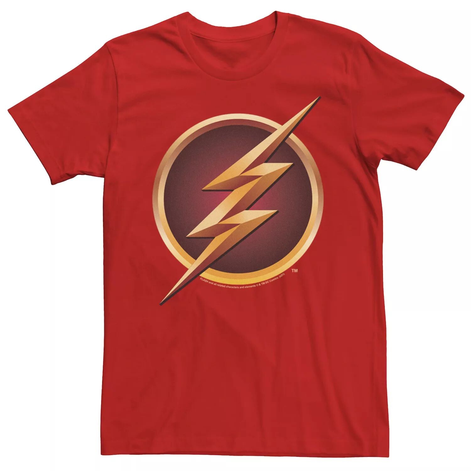 

Мужская футболка с логотипом Flash TV Licensed Character