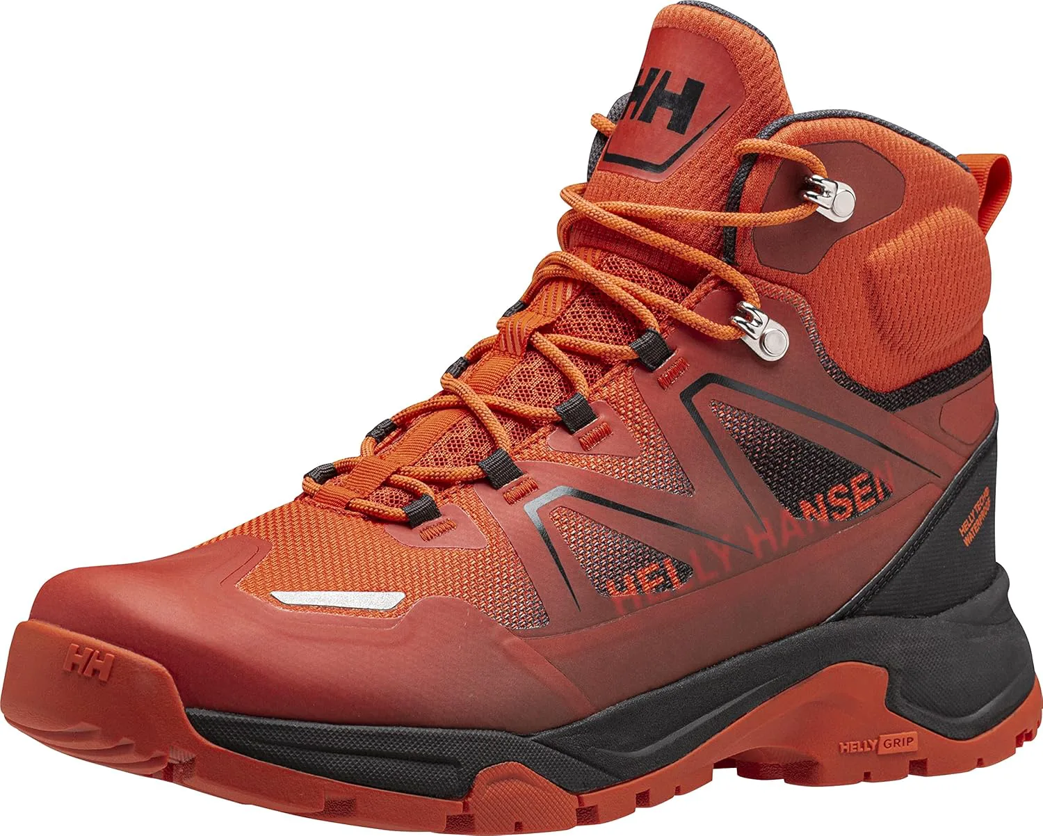 Мужские походные ботинки Helly-Hansen Cascade Mid Helly Tech водонепроницаемые, дышащие, легкие Helly Hansen, черный — фото 2