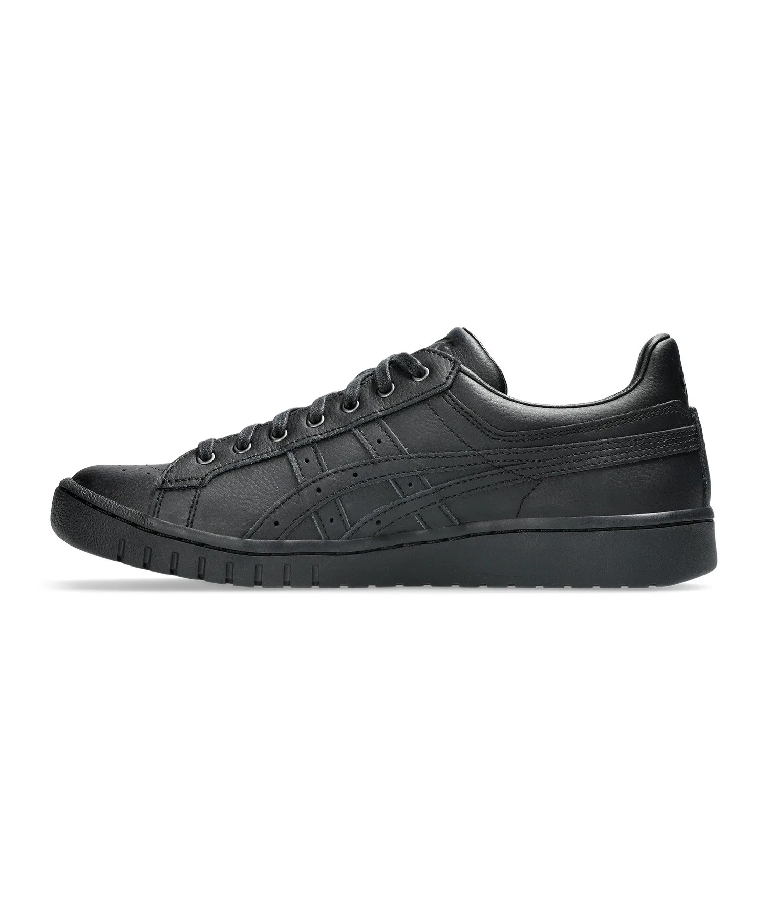 Унисекс кроссовки из натуральной кожи GEL-PTG ASICS чёрные — фото 4