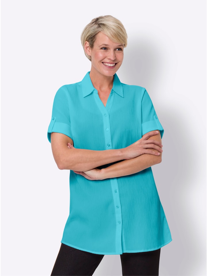 

Блузка Sieh an!, бирюзовый