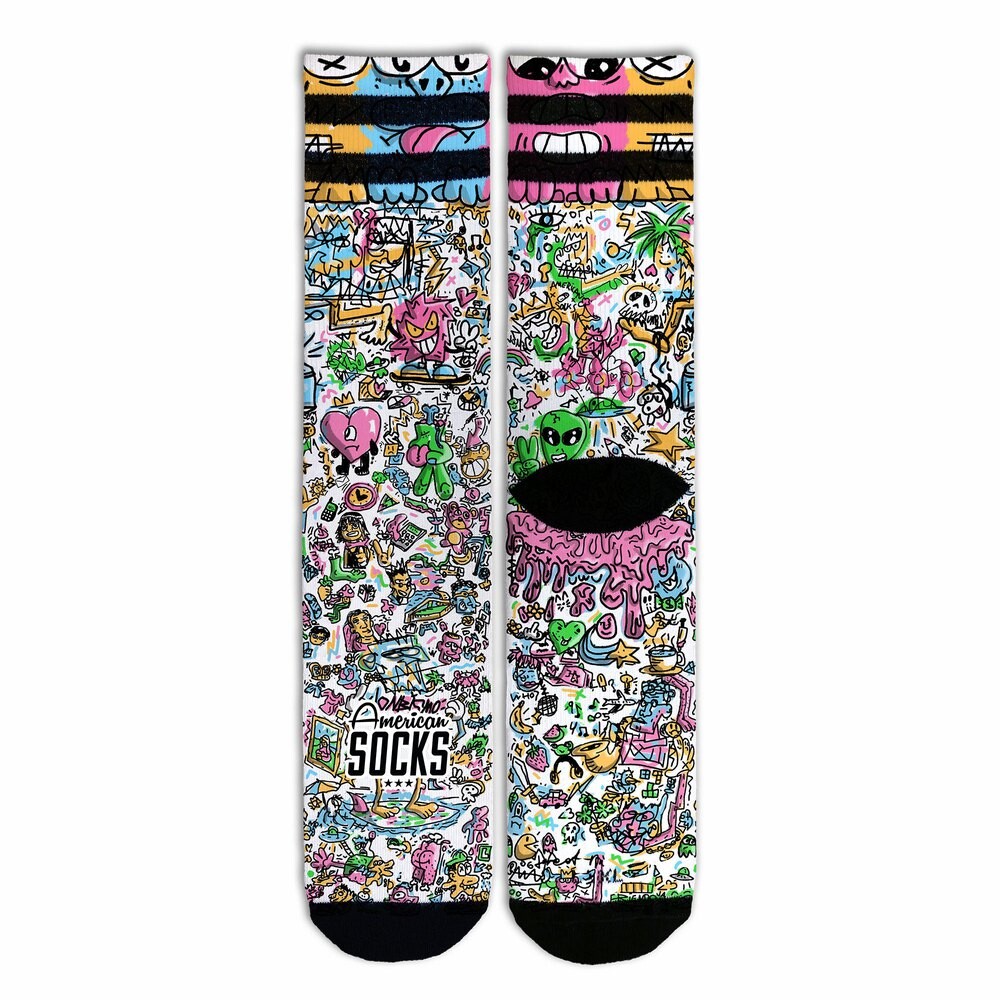 

Носки American Doodle Coolmax 40066493317219, белый