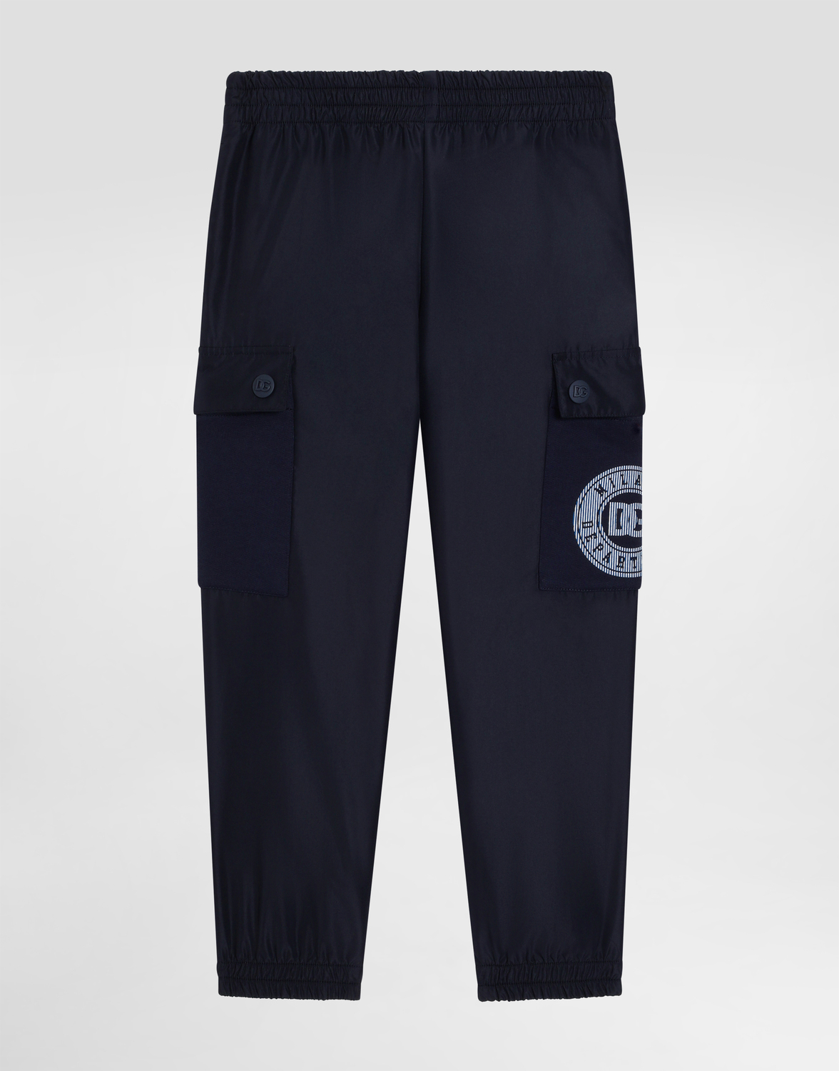 

Флисовые брюки с принтом Dolce&Gabbana, синий