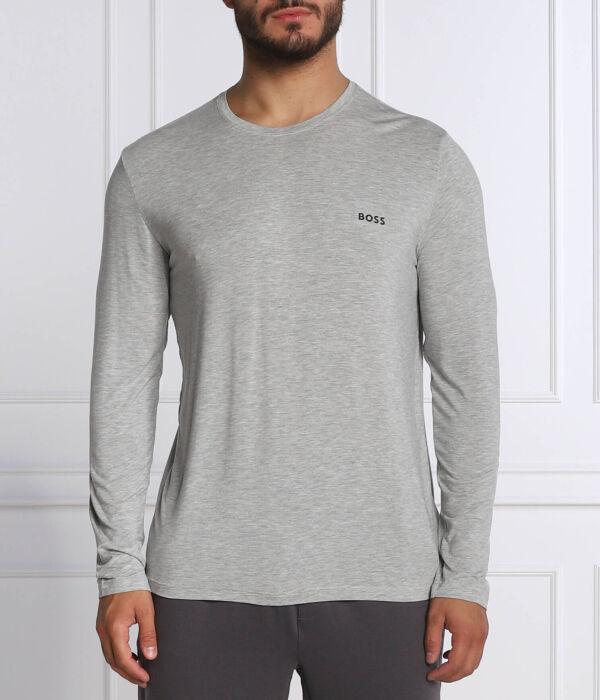 

Футболка с длинным рукавом Comfort ls rn Regular fit Boss, серый