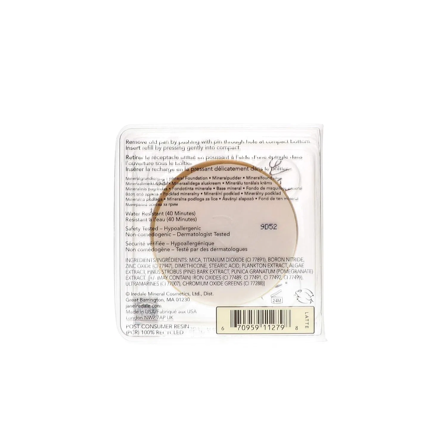Минеральная тональная основа PurePressed Base SPF20 Refill от Jane Iredale Jane Iredale — фото 3