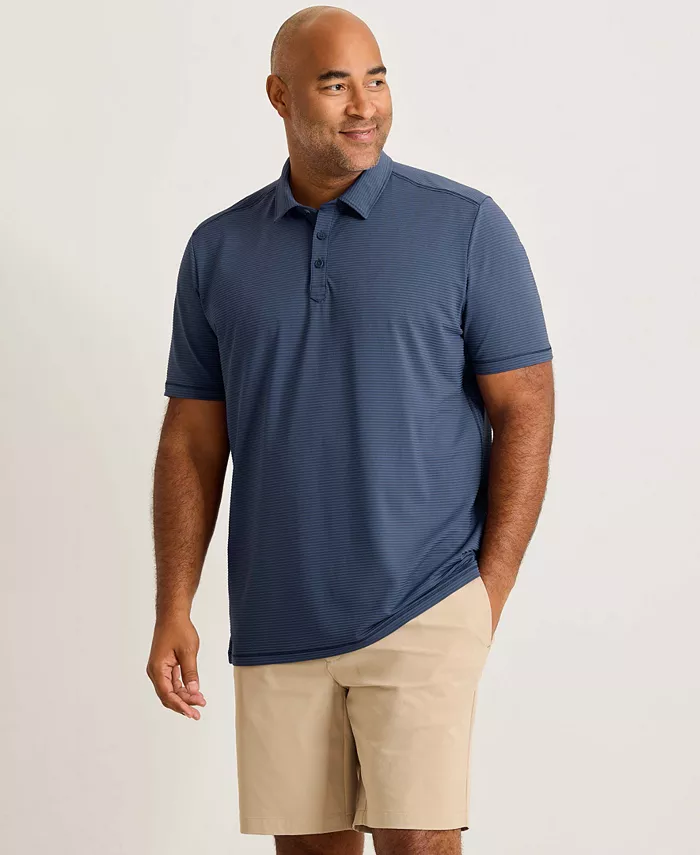 

Мужская поло Costa Wave Classic Fit Seersucker Performance Tommy Bahama, синий