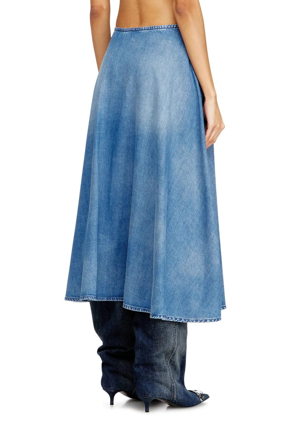 Женская джинсовая юбка DE-ANNIE-S3 Diesel, Indigo Blue — фото 3