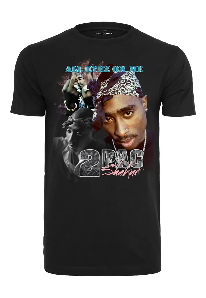 

Футболка Mister Tee "Мужская футболка Mister Tee Retro Tupac" Mistertee, черный