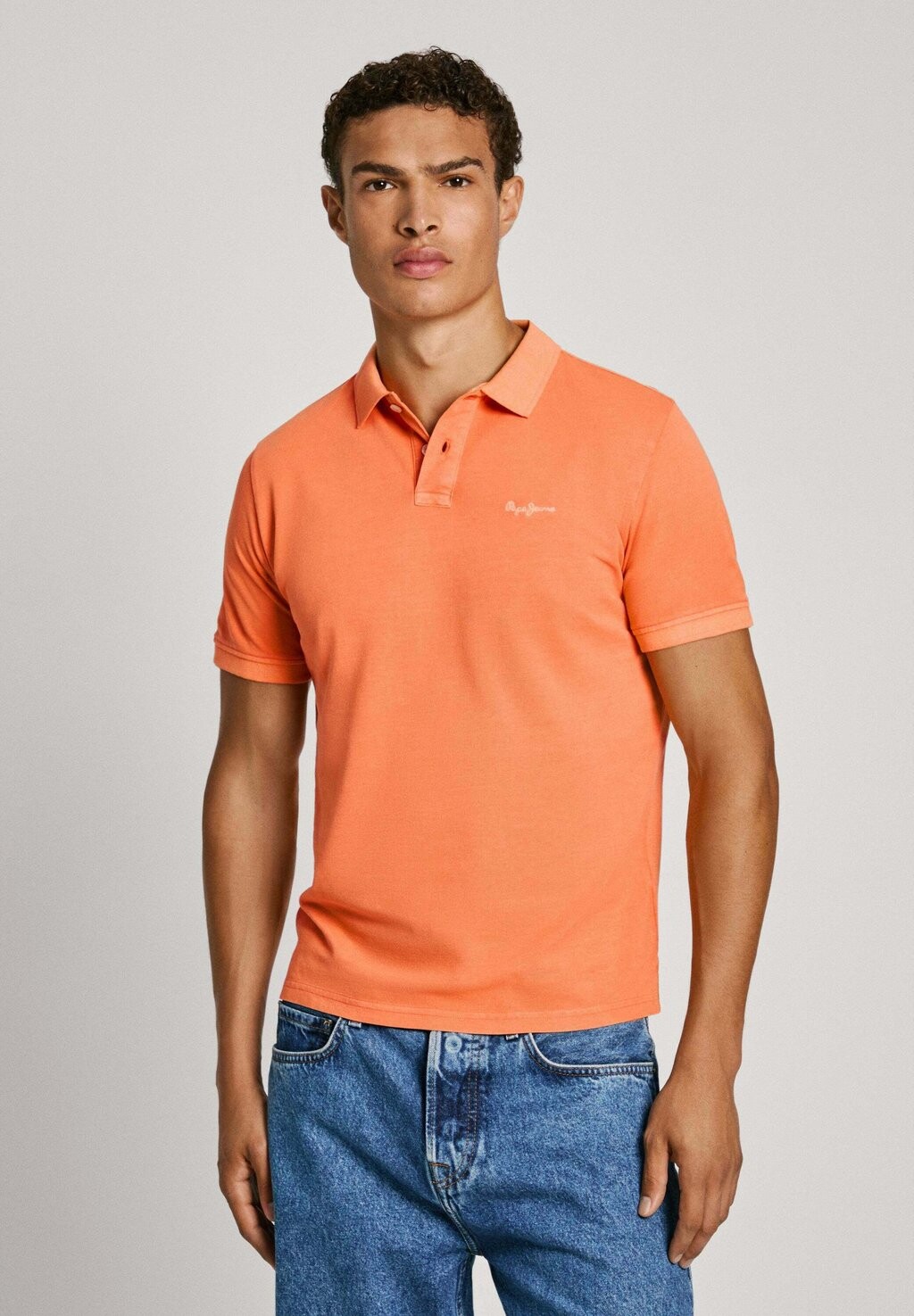 

Рубашка поло NEW OLIVER Pepe Jeans, оранжевый
