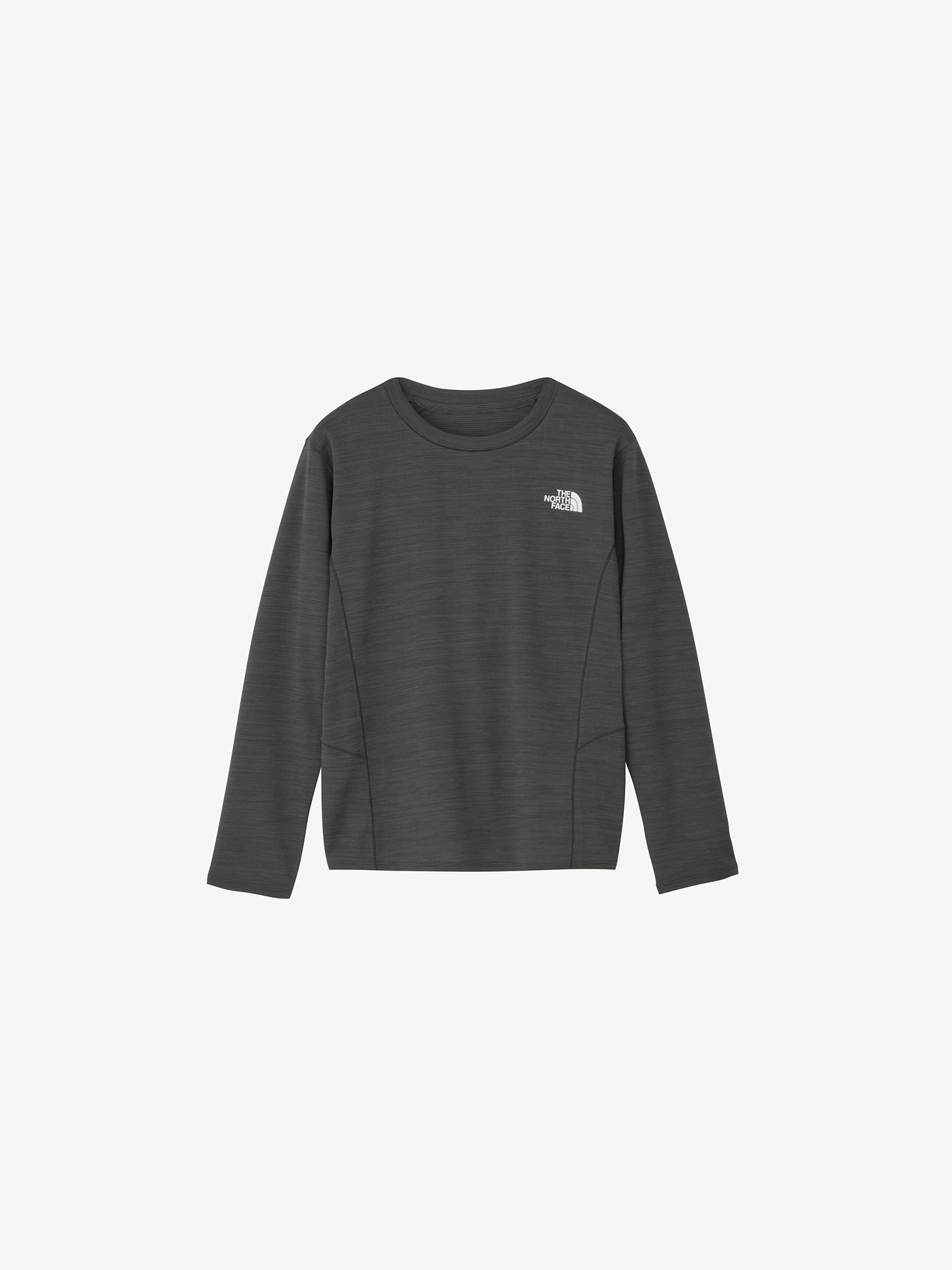 Футболка с длинным рукавом Flash Dry 3D Crew (детская) The North Face, Mixed charcoal