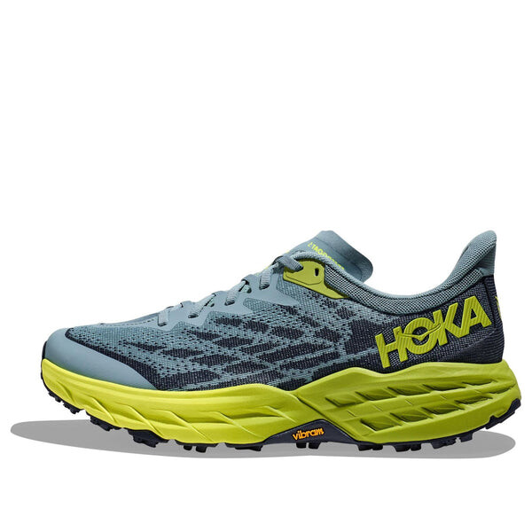 

Кроссовки speedgoat 5 'stone blue citron' Hoka One One, синий