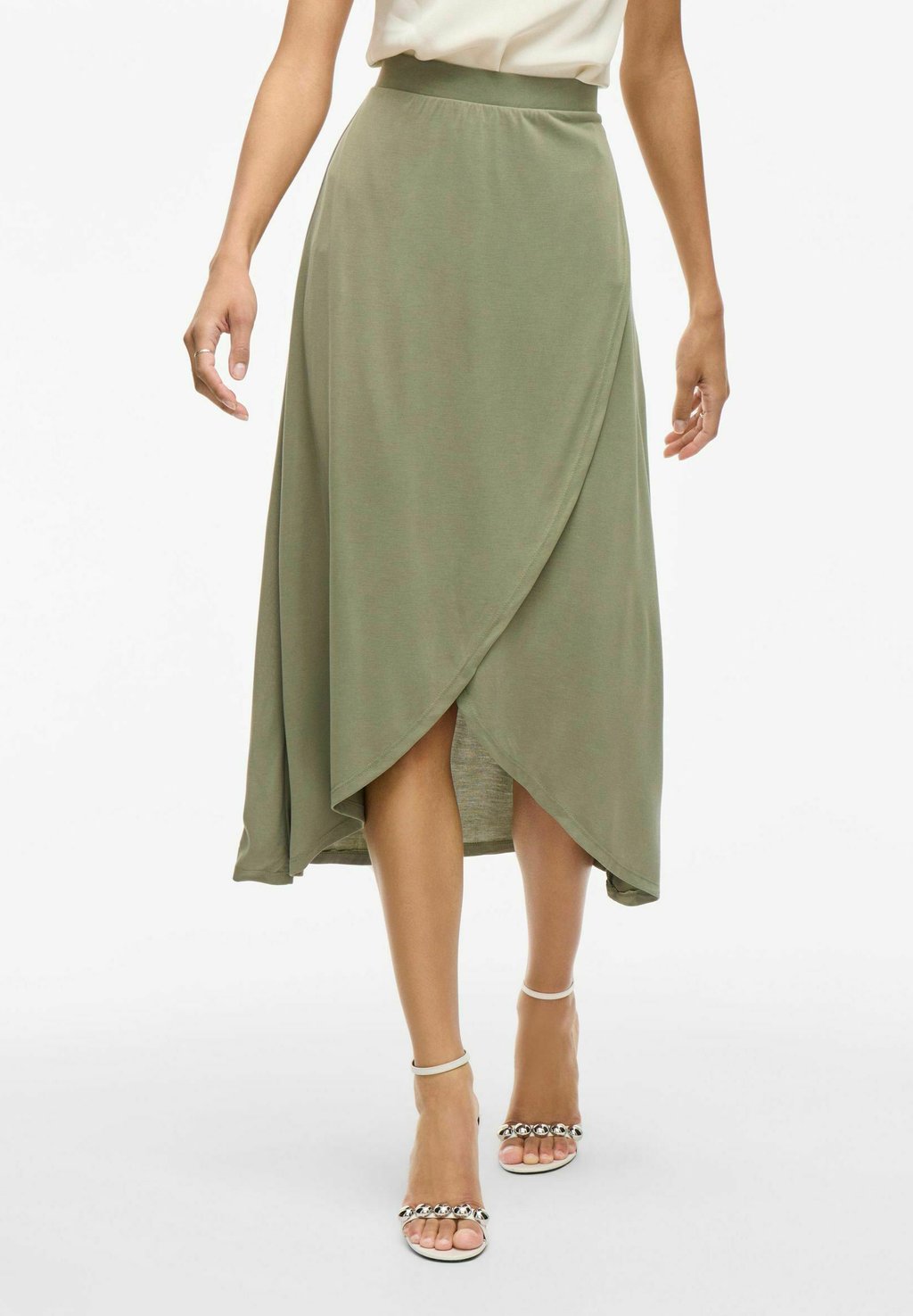 

Юбка с запахом HIGH WAIST - Maxi skirt VILA, зеленый