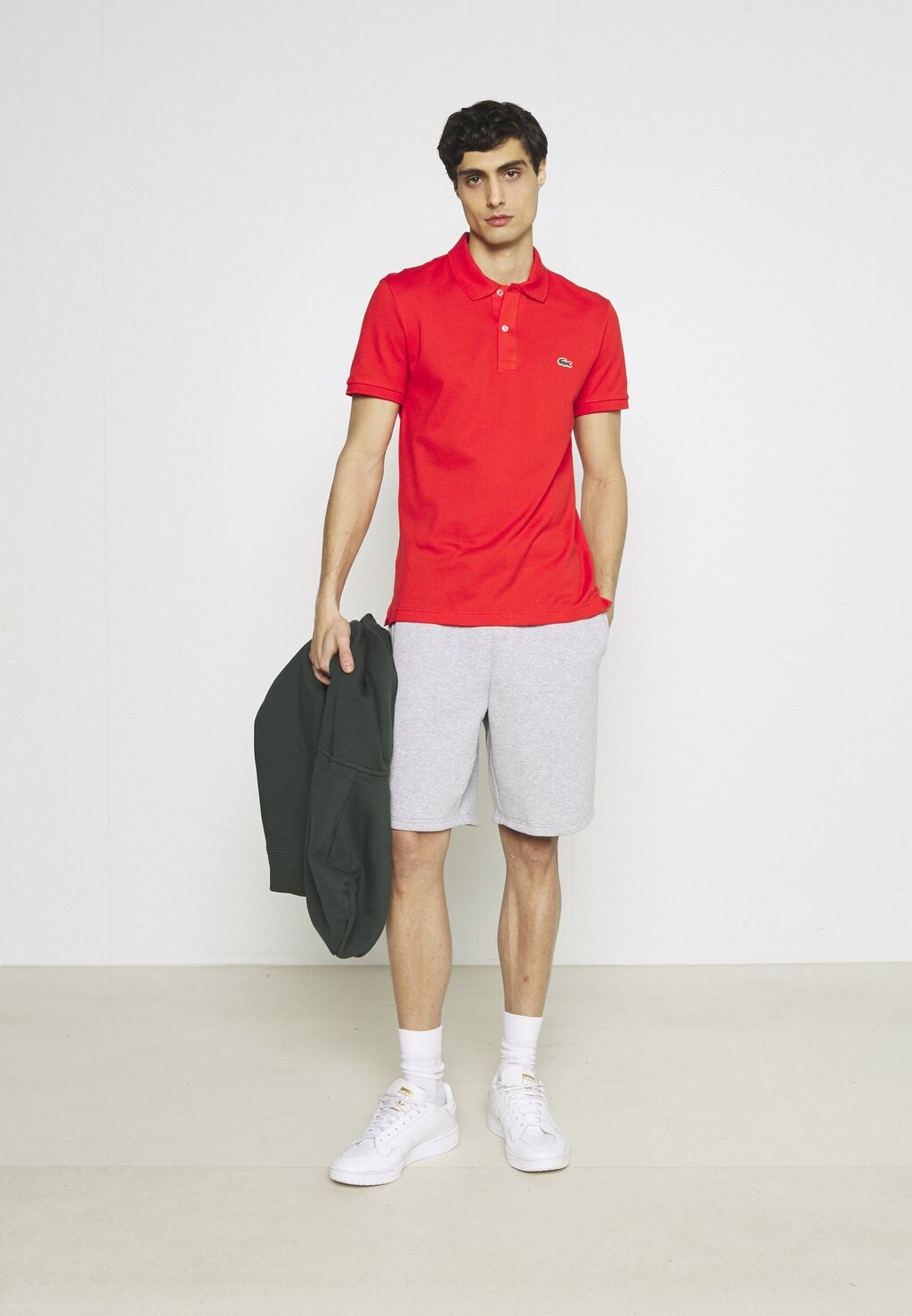 

Рубашка поло Lacoste, красный