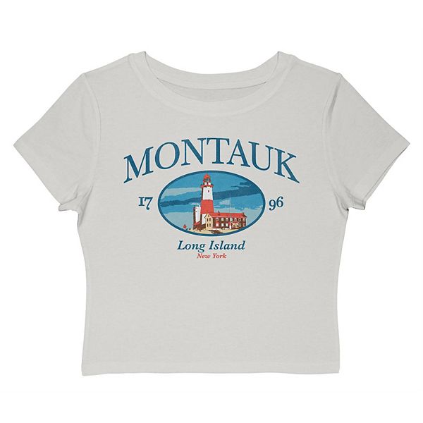 

Футболка Juniors' Grayson Threads The Label Montauk Long Island New York 1796 Unbranded