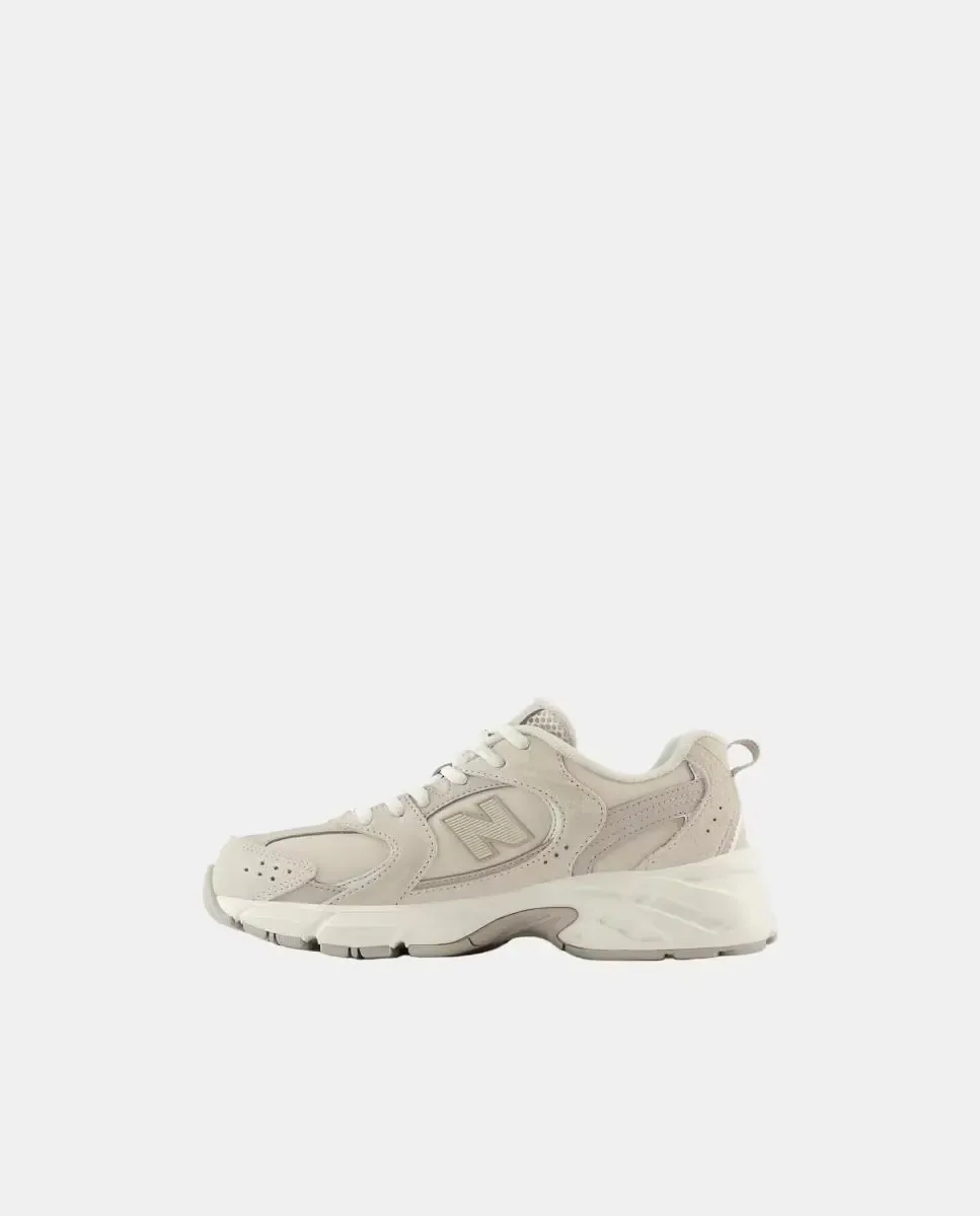 Повседневная детская кроссовка 530 с эластичными шнурками New Balance, серый — фото 2