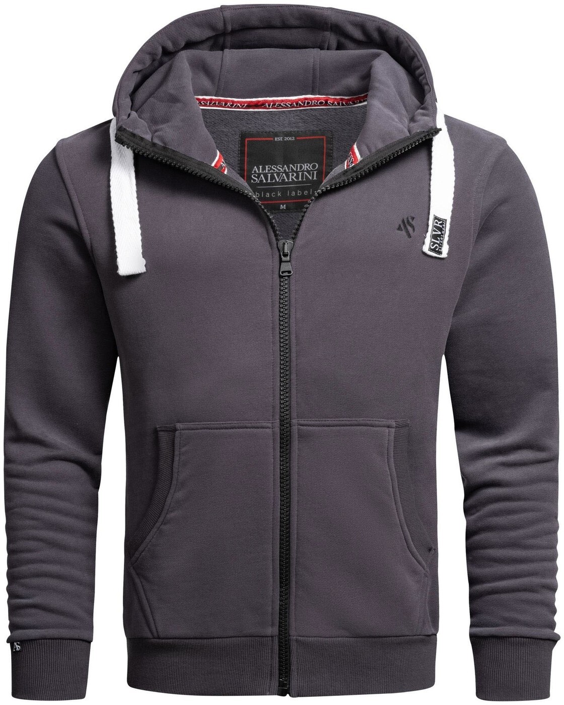 

Толстовка Alessandro Salvarini Jacke AS 314, антрацит