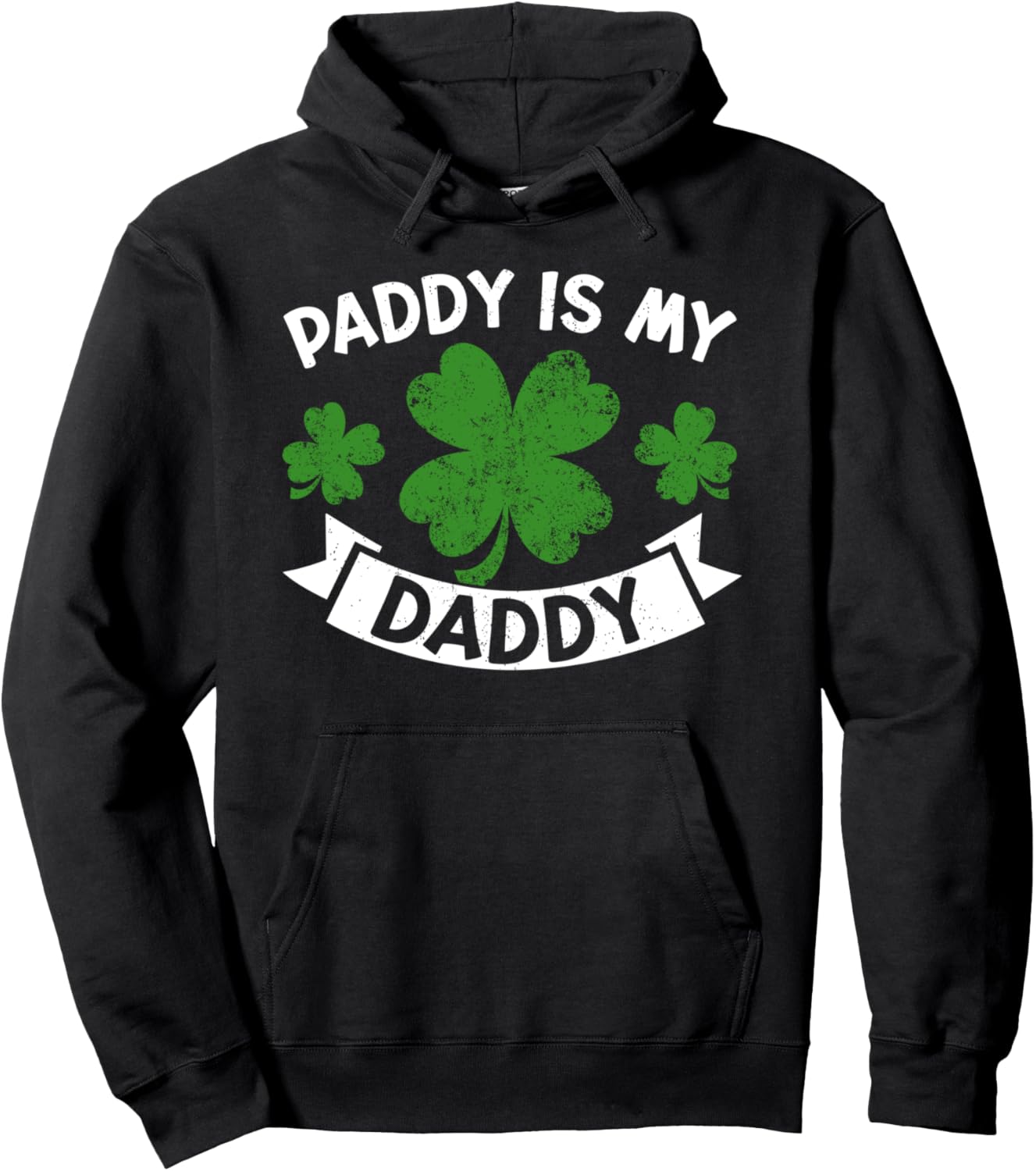

Падди - мой папа, Забавная толстовка с клевером ко Дню Святого Патрика Lucky Irish Gifts For St. Patrick'S Day For Men And Women, черный