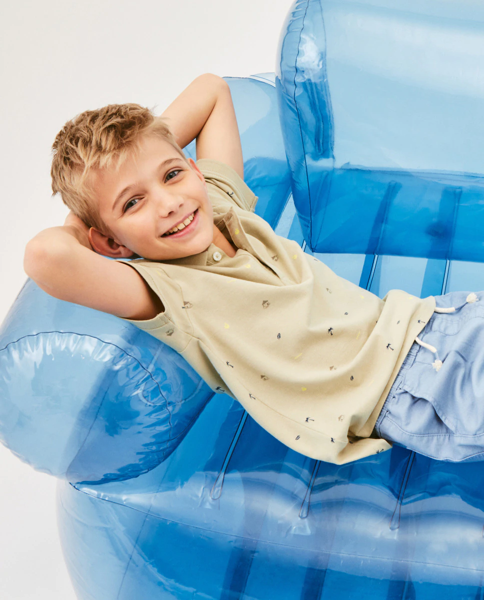

Рубашка поло с коротким рукавом для мальчиков Kids El Corte Inglés, зеленый