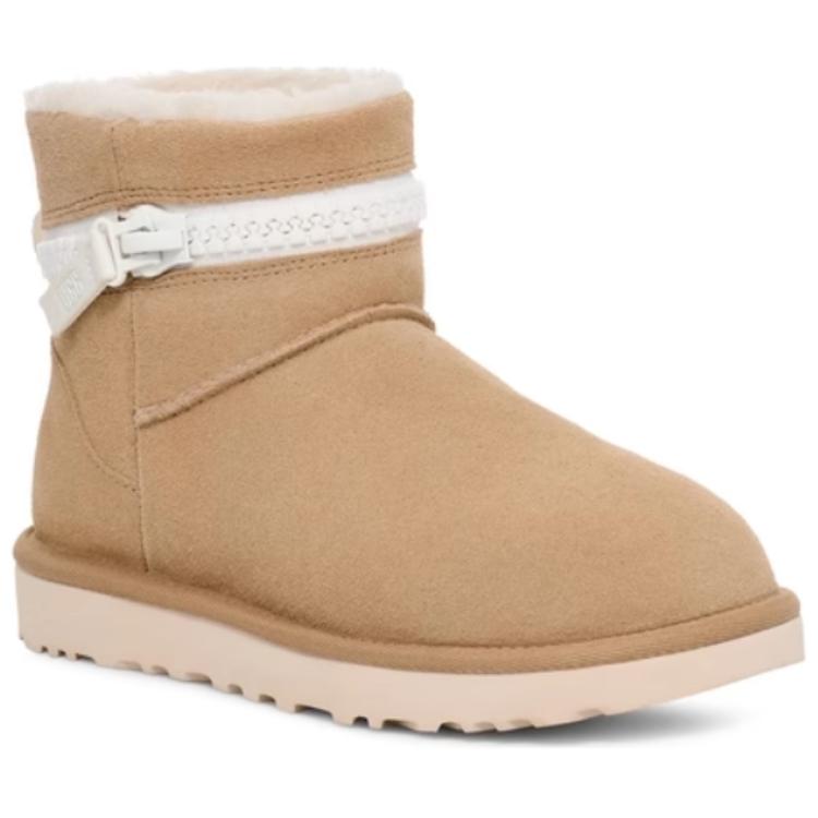 Угги короткие UGG, горчичный — фото 3
