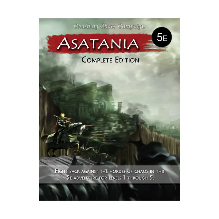 

Asatania Chrashing Chaos Complete Edition (5e), Asatania (Fantastic Reality), мягкая обложка