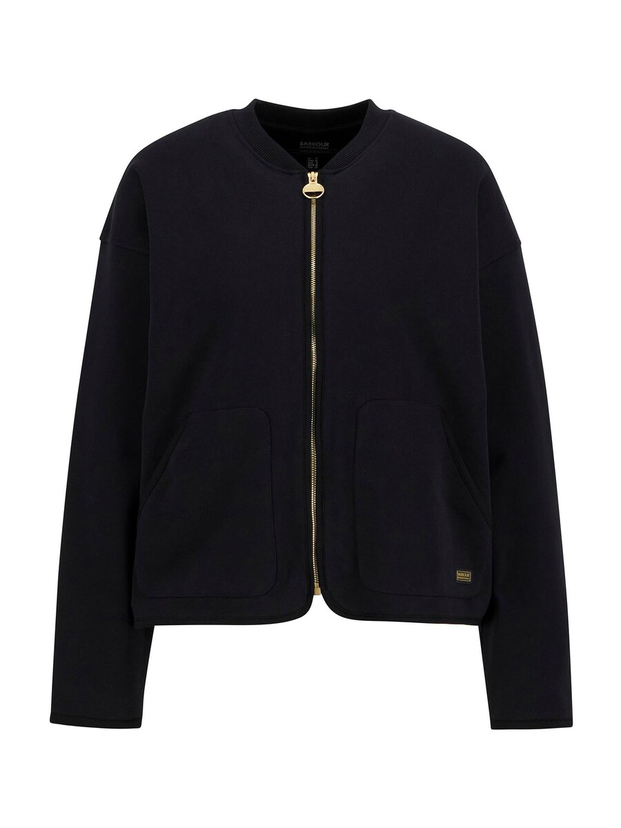 

Толстовка с капюшоном на молнии Barbour International Clara, черный