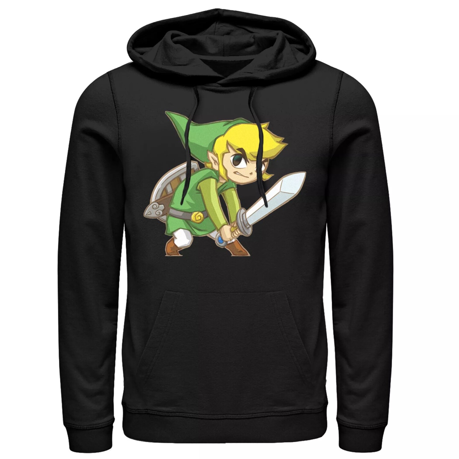 

Мужская толстовка с капюшоном Nintendo Big Link Licensed Character