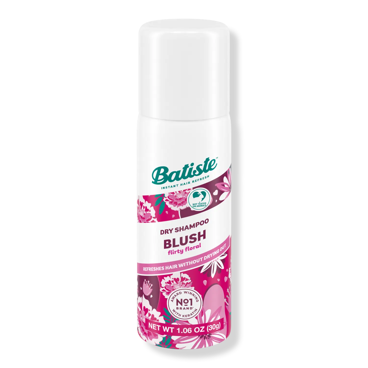 

Сухой шампунь дорожного размера Batiste, Blush - Rose & Lychee