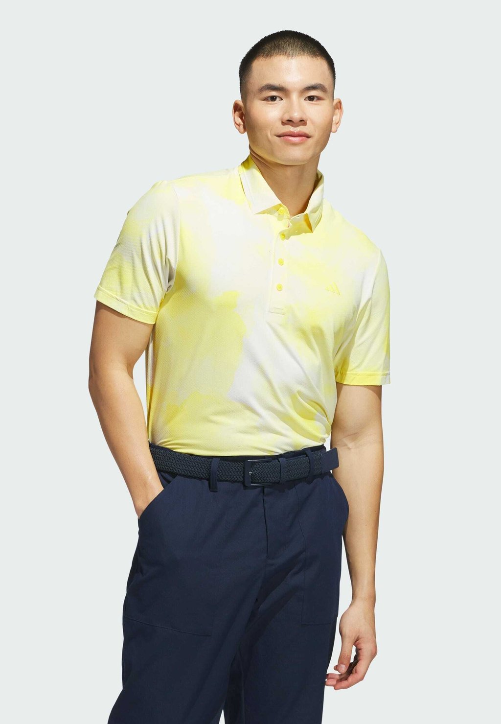 

Рубашка поло ULTIMATE365 TOUR PRINTED COOL FEELING LEFT CHEST Adidas Performance, желтый