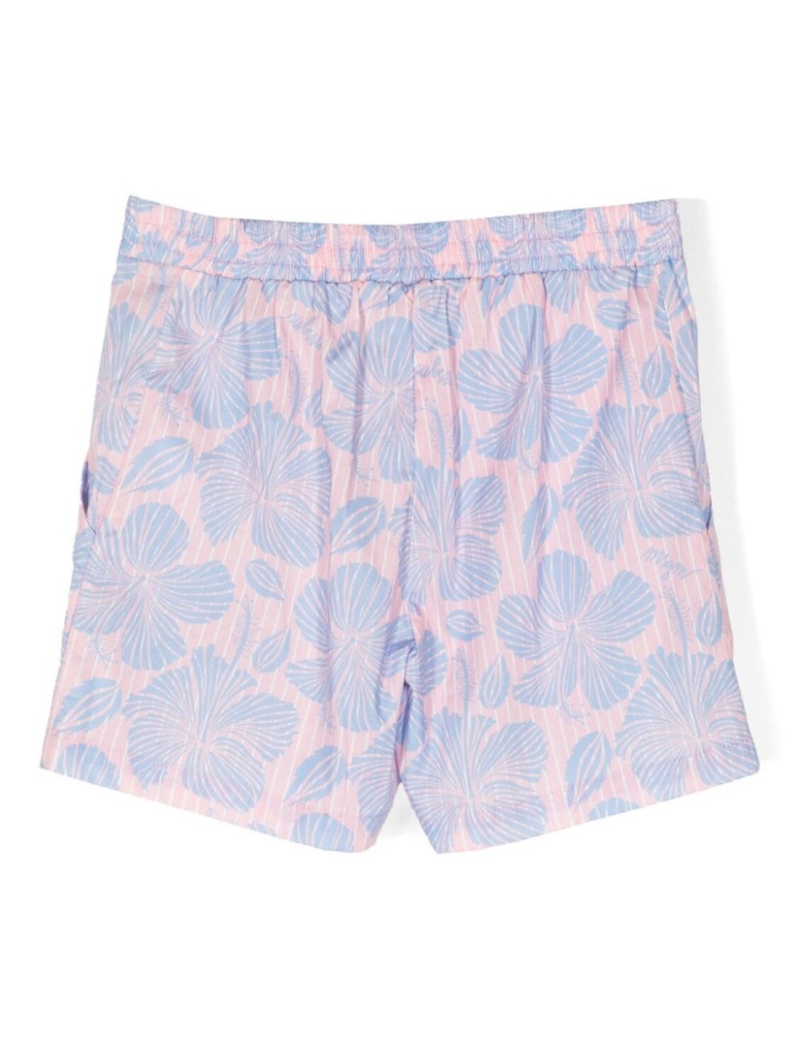 

MSGM Kids шорты Hawaiian с эластичным поясом и цветочным принтом, розовый