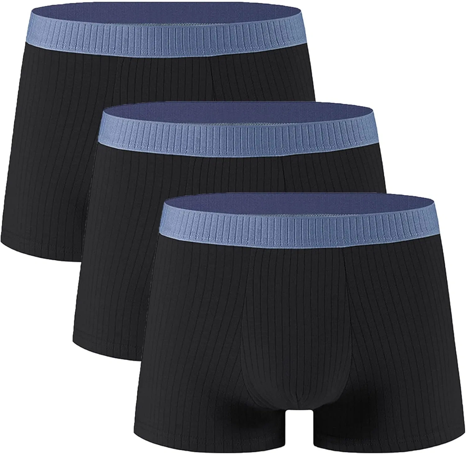 Боксеры хлопковые Black3pc