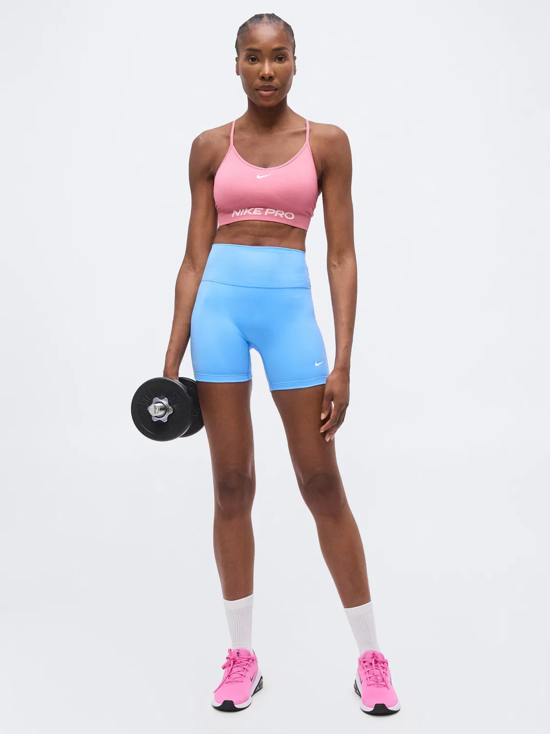 Узкие спортивные штаны 'ONE' Nike, Sky Blue — фото 4
