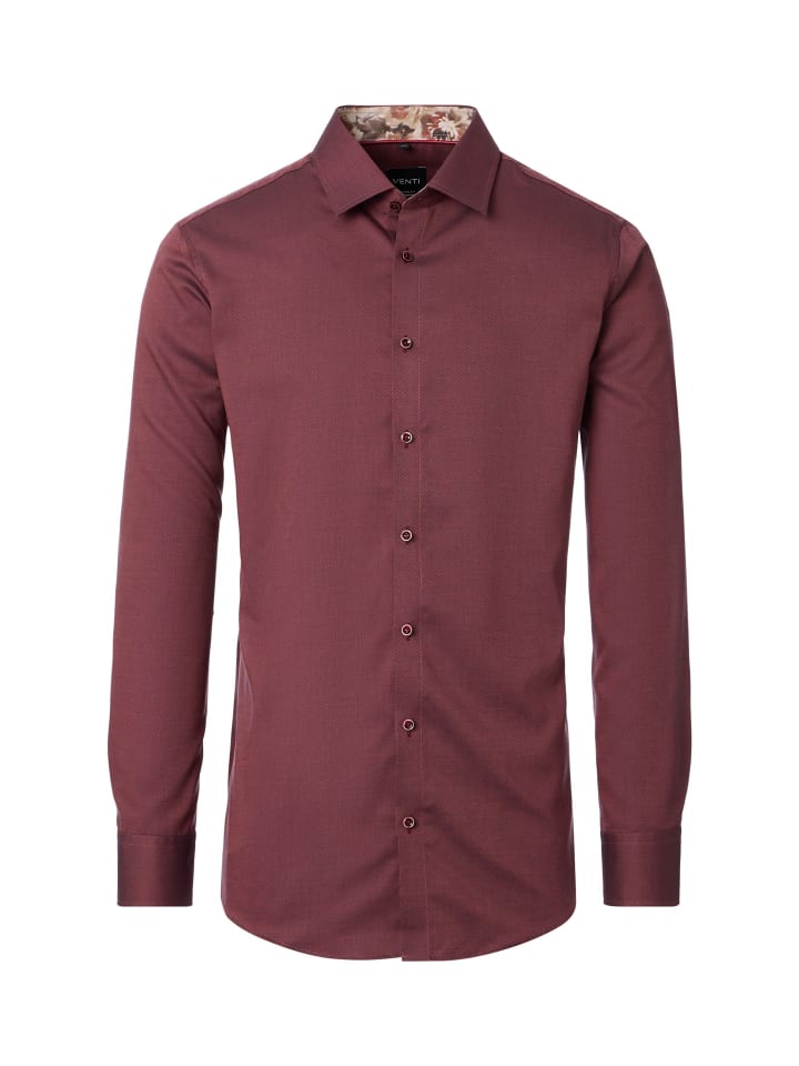

Деловая рубашка красного цвета Venti