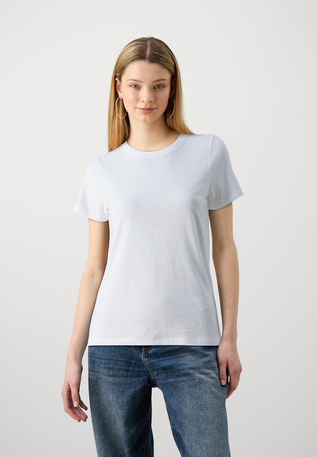 

Базовая футболка ICON VINTAGE CREW 3 PACK Hollister Co., белый