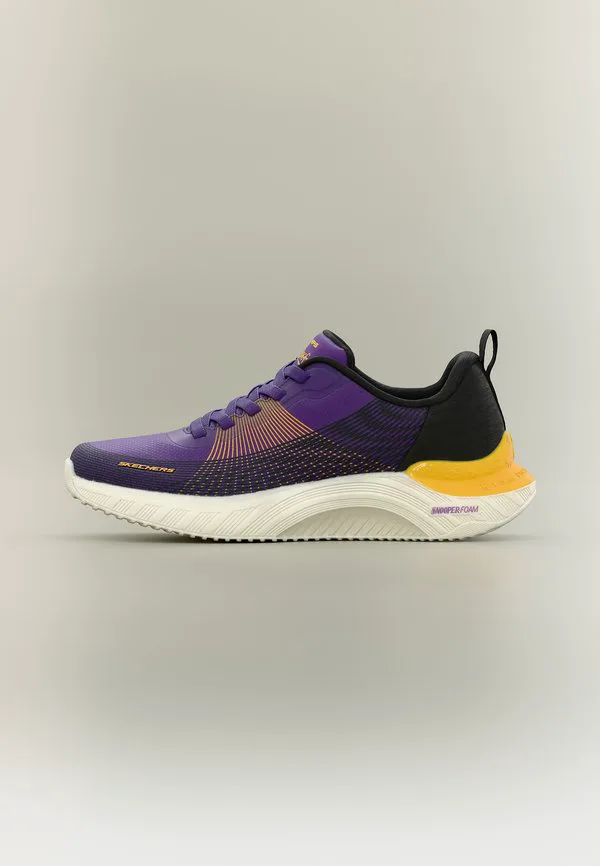 Кроссовки snoop ace Skechers, Purple/Yellow/Hot Melt