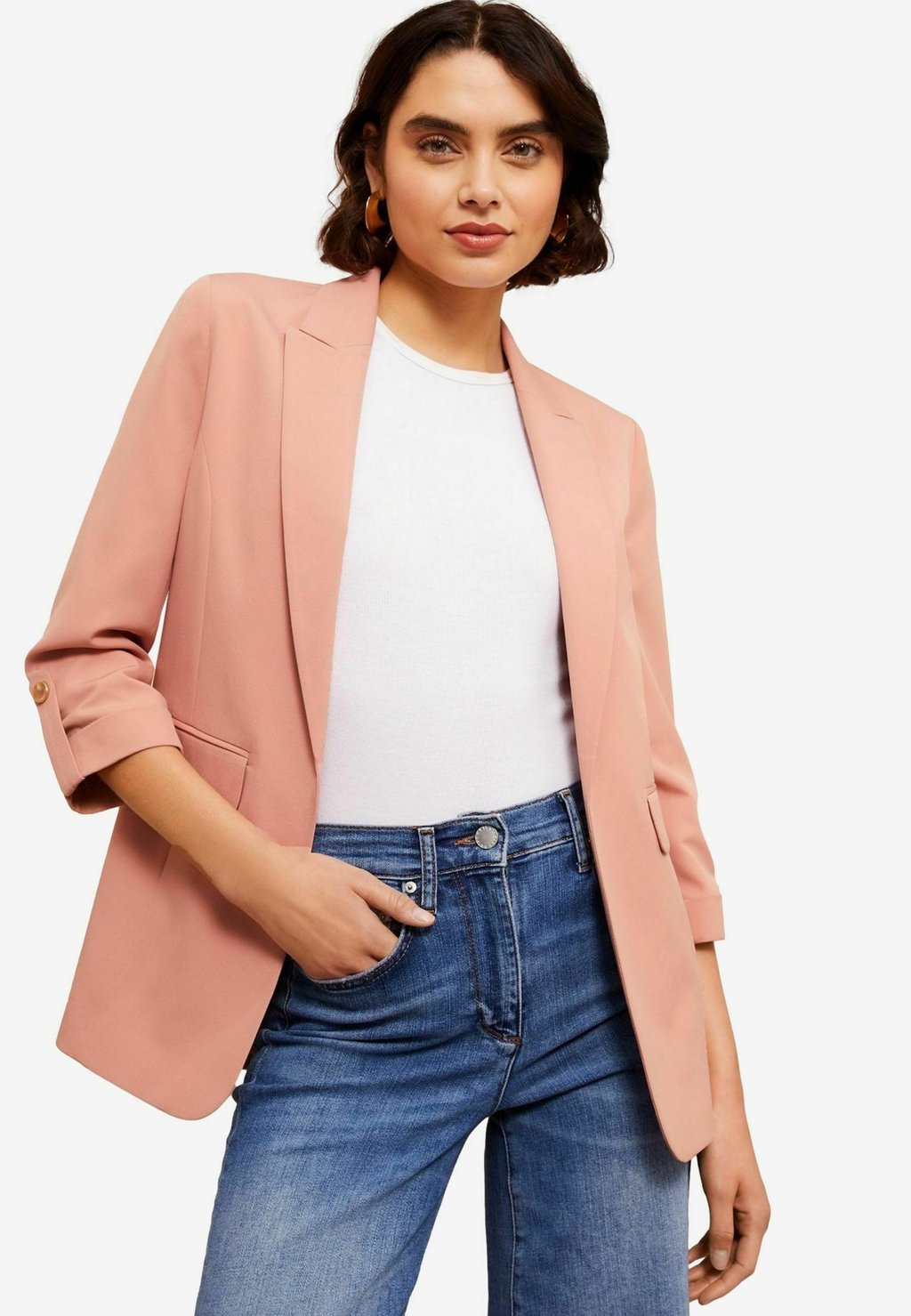 

Короткое пальто EDGE TO TAILORED SLEEVE DETAIL Friends Like These, розовый