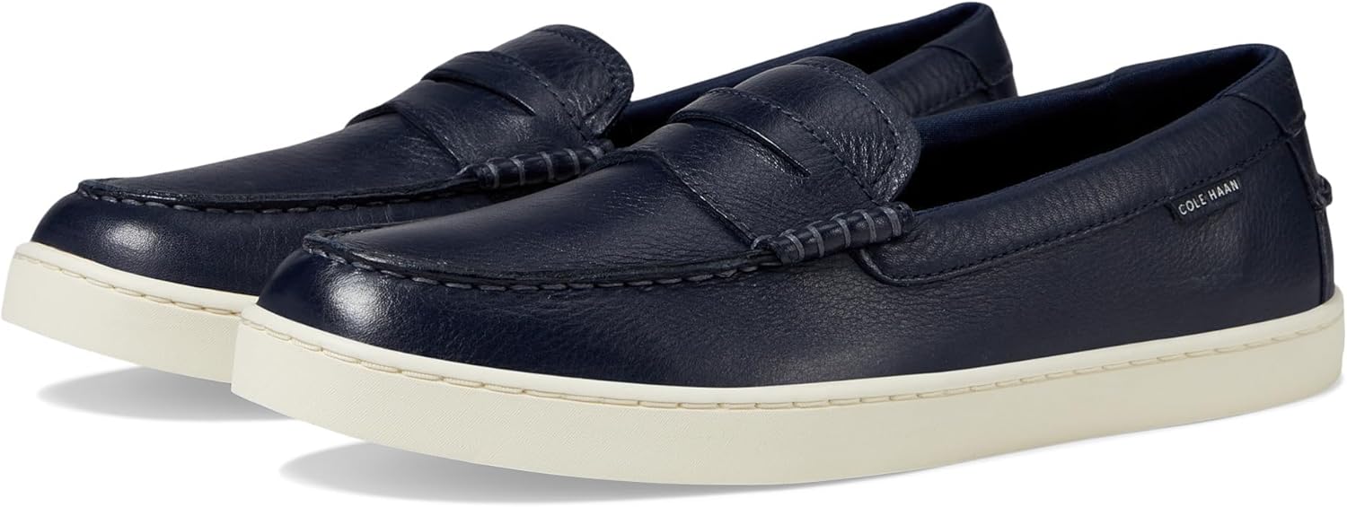 

Мужские лоферы Cole Haan Nantucket, слоновая кость/темно-синий
