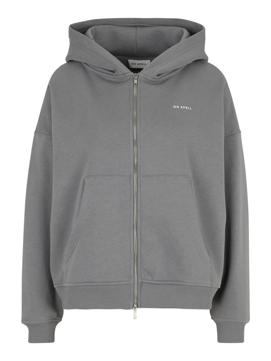 

Толстовка с капюшоном на молнии OH APRIL, цвет Smoke grey