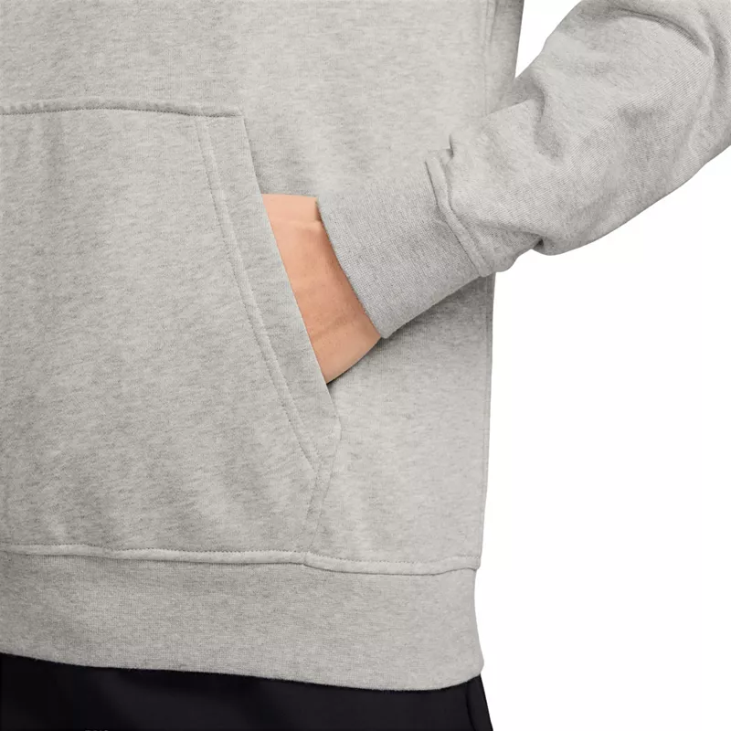 Мужская флисовая худи Jordan Dri-FIT Sport Crossover, цвет Grey Heather — фото 3