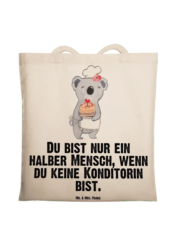 

Сумка для переноски Mr & Mrs Panda Konditorin Herz, кремовый