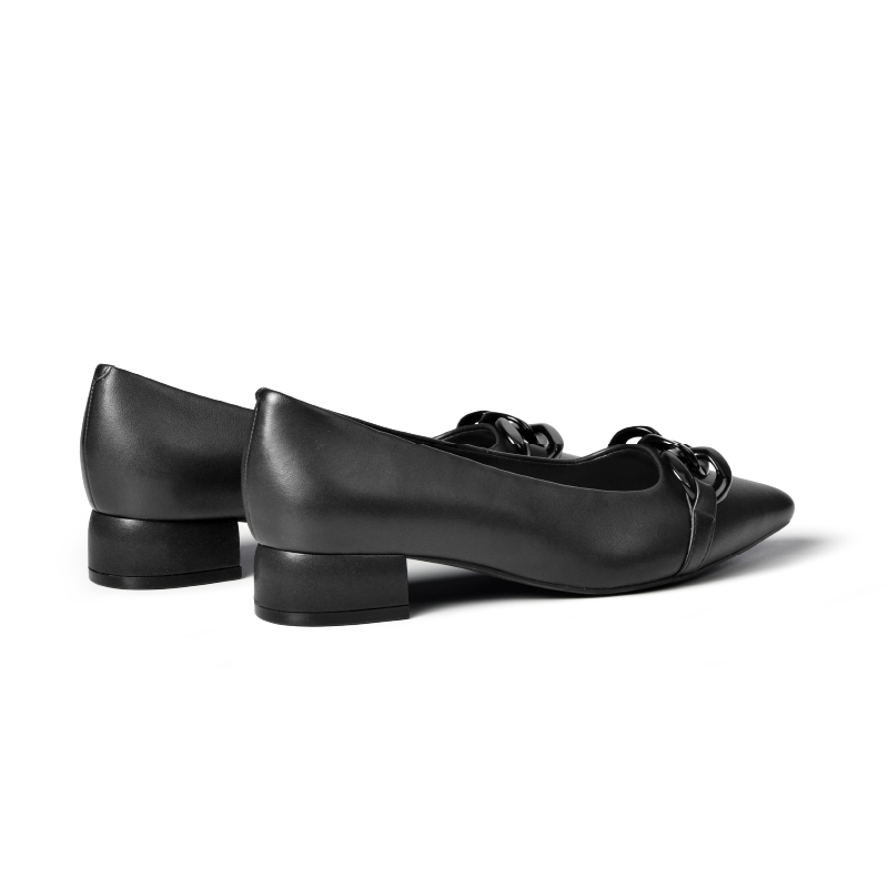 ROCKPORT Коричневые женские туфли на массивном каблуке 3 см, цвет Brown — фото 4
