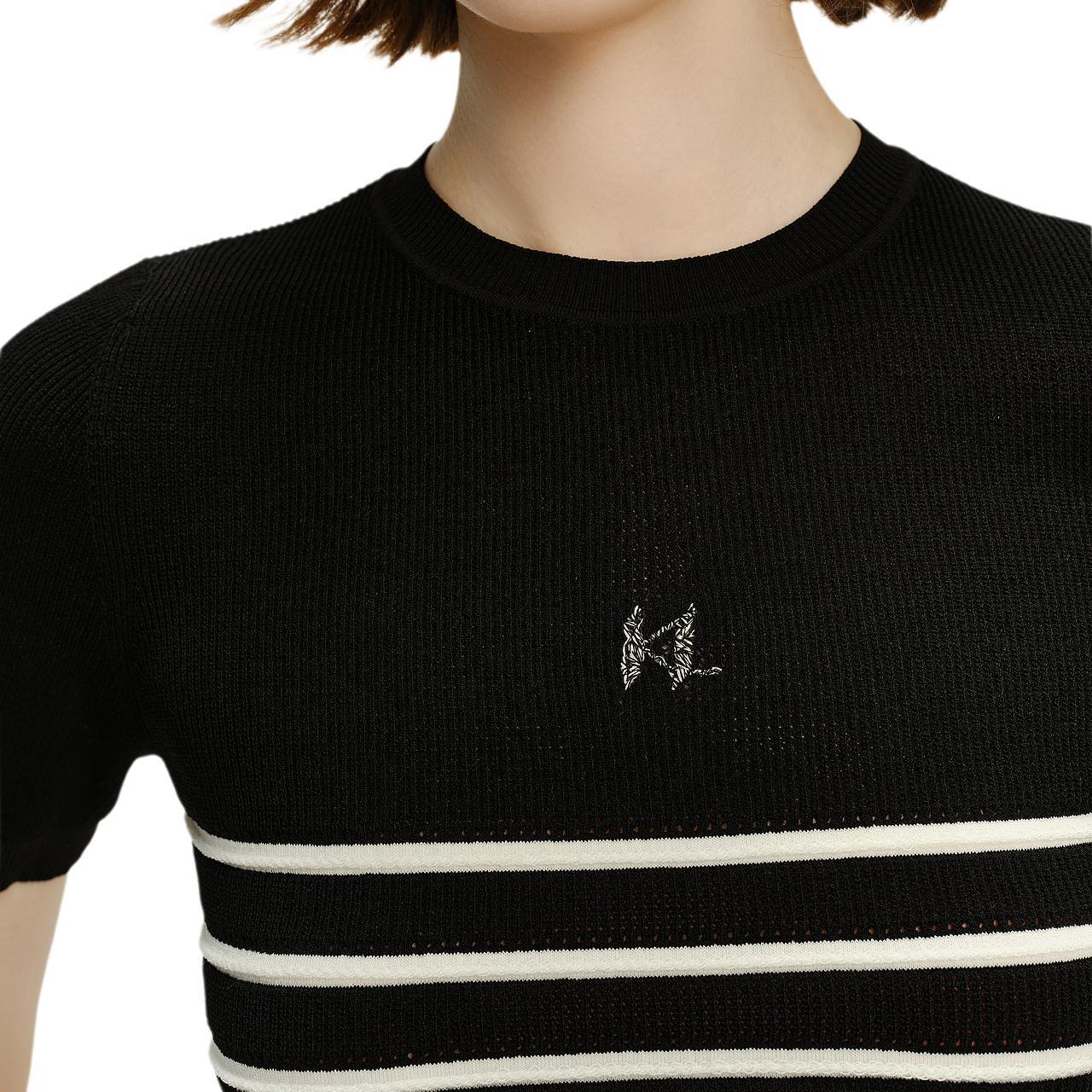 

KARL LAGERFELD SS24 Трикотаж Женский Черный KARL LAGERFELD / Karl Lagerfeld Jeans