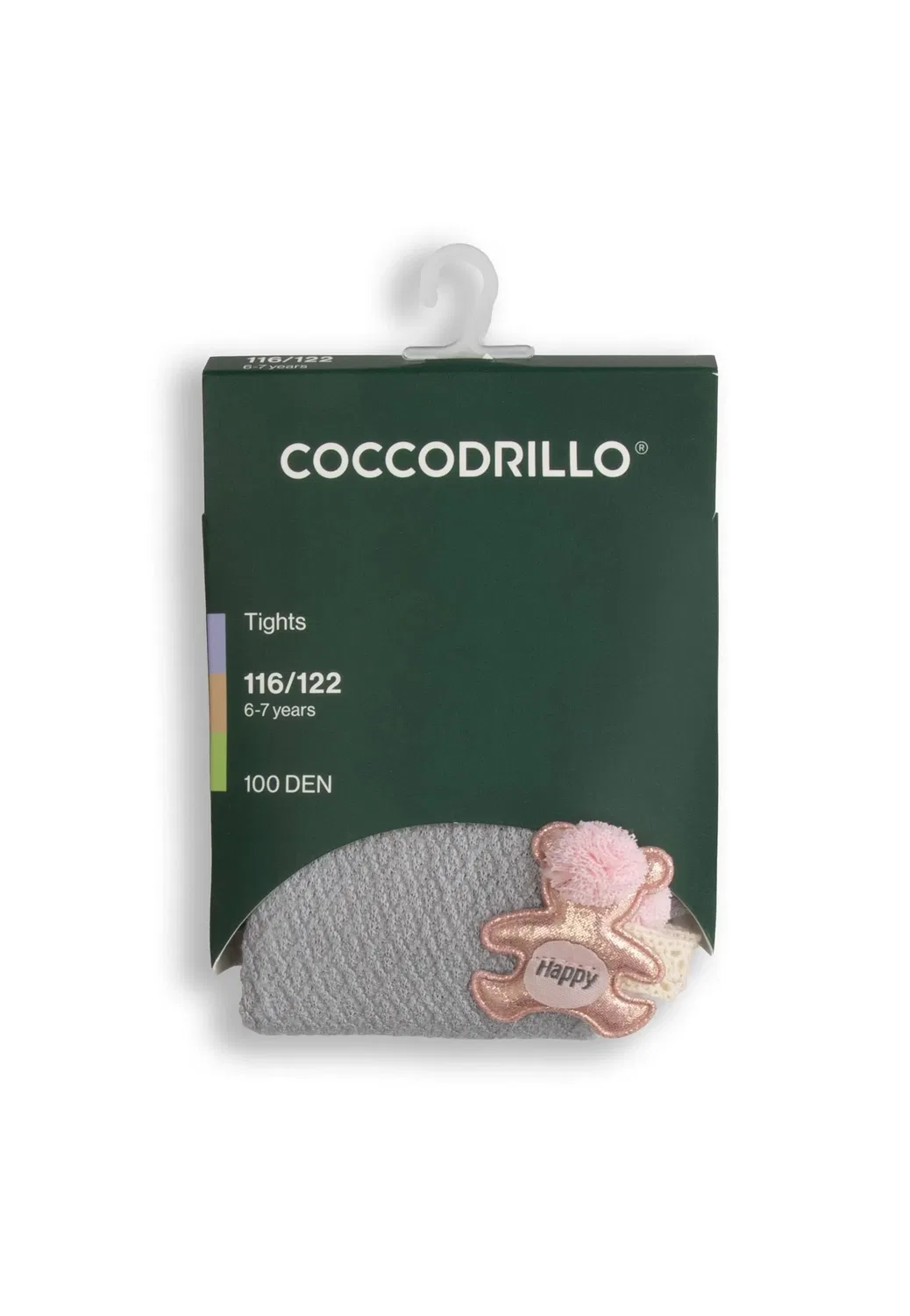 Колготки из вискозы Coccodrillo, серый