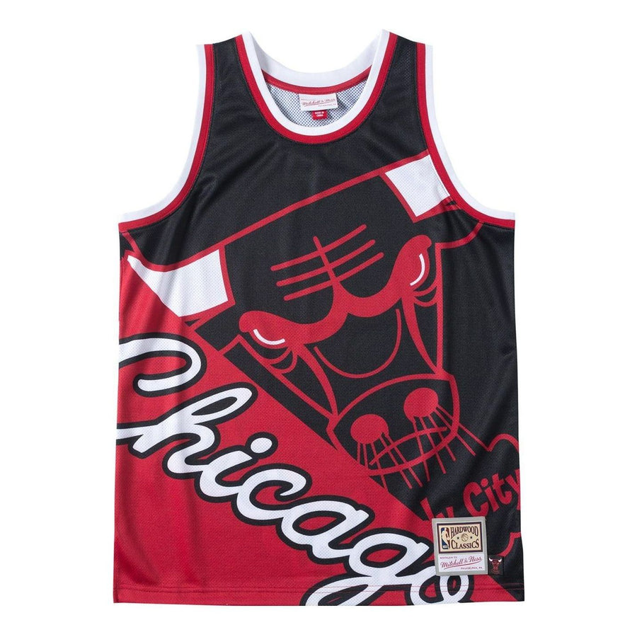 

Джерси Mitchell & Ness x NBA Big Face Fashion Tank 5.0 'CHICAGO BULLS', черный