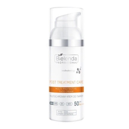 

Профессиональный многофункциональный защитный крем для лица CICA & D-Panthenol SPF50 50 мл Bielenda