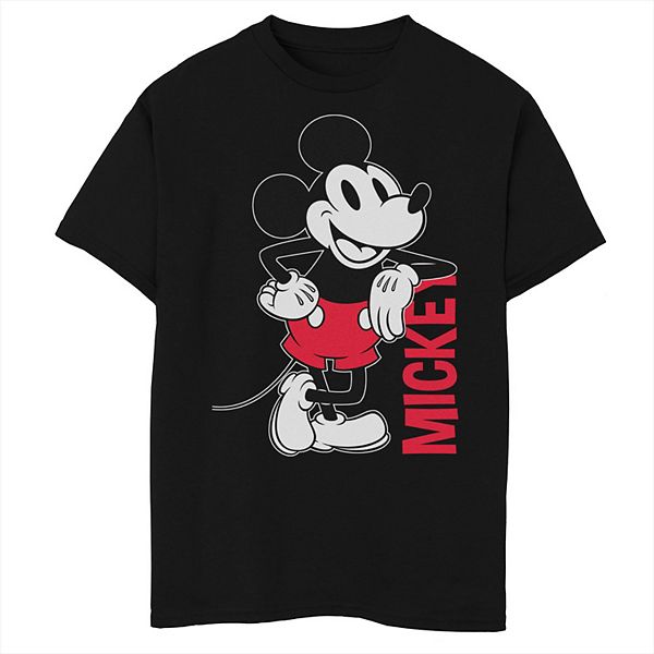 

Футболка Mickey Mouse Vintage Outline Husky для мальчиков 8-20 Disney