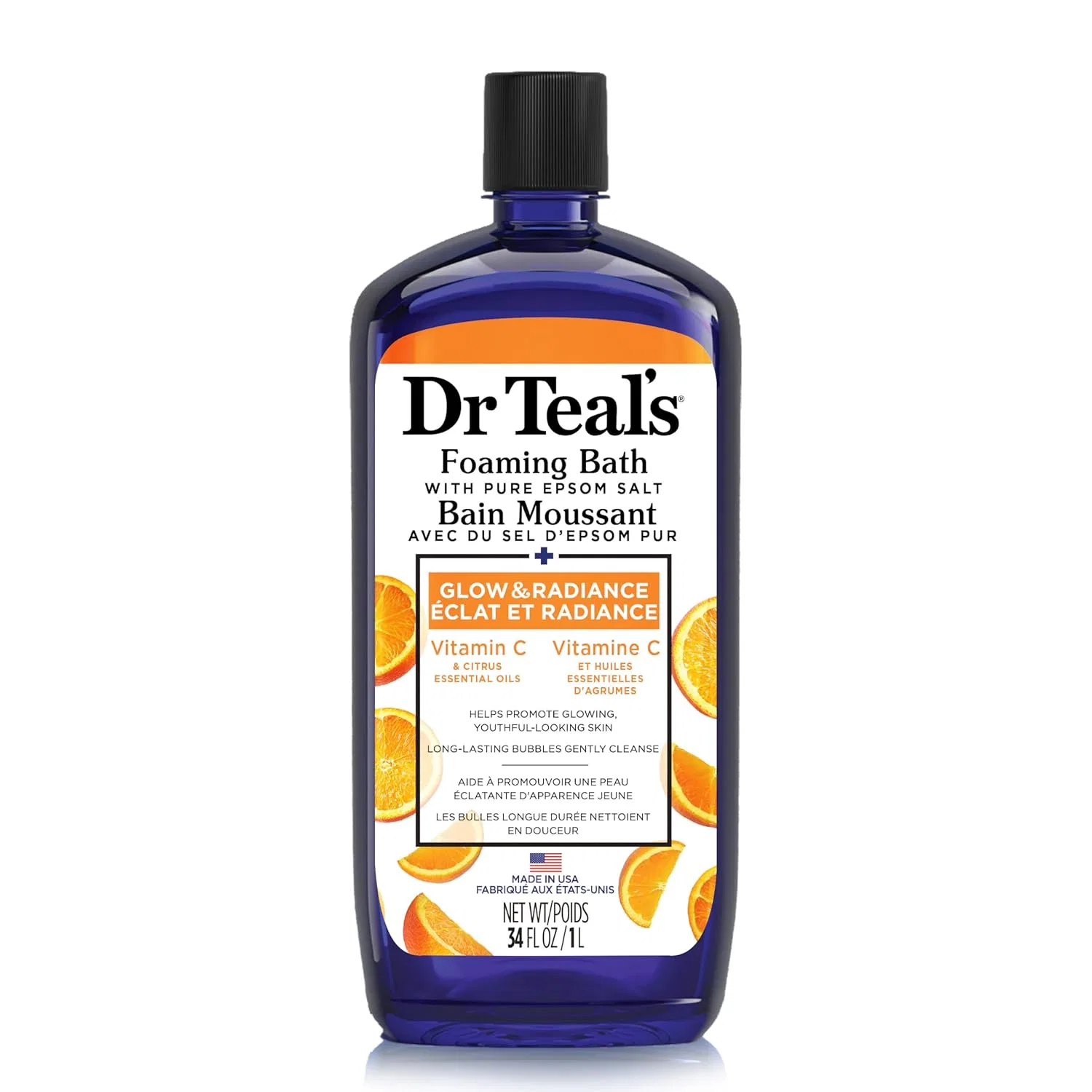 Пена для ванны с витамином C от Dr. Teal's Dr Teal'S