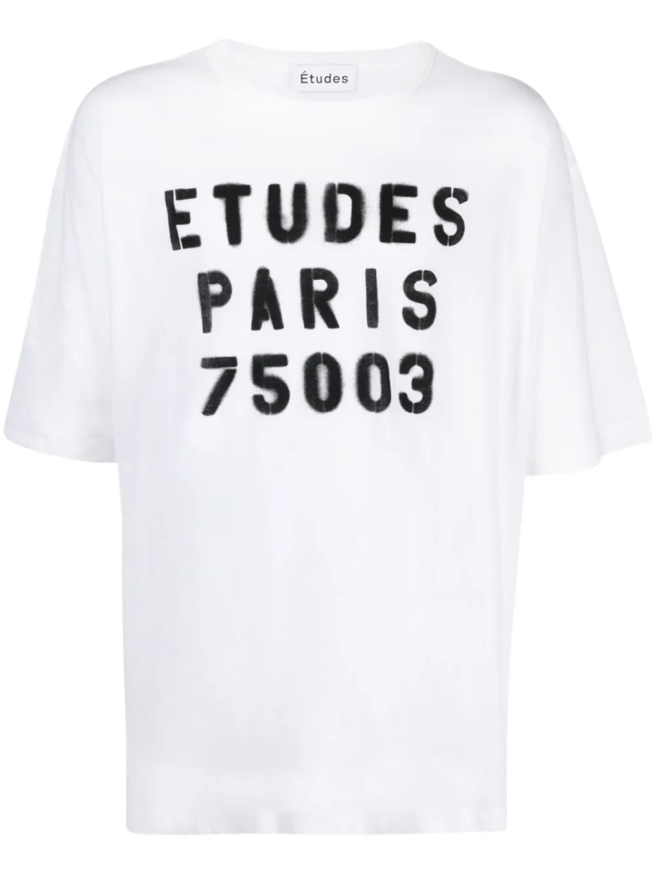 

Études Studio футболка с логотипом, белый