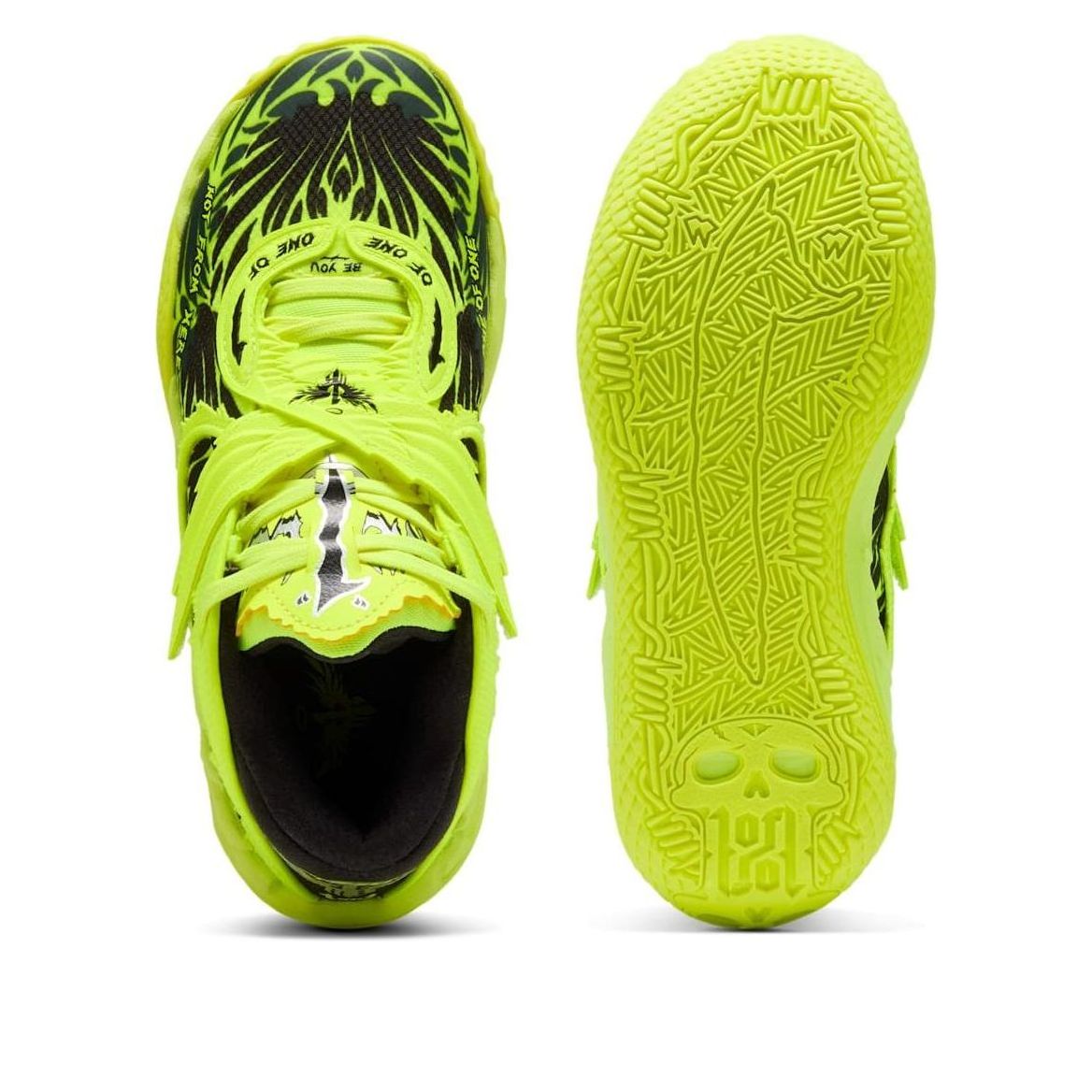 (PS) Мяч Puma x Lamelo MB.05 Voltage 'Yellow Alert' — фото 4