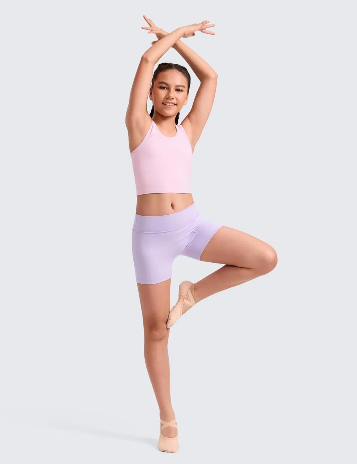 Детские велосипедки CRZ YOGA Butterluxe без переднего шва, Lilac Air — фото 2