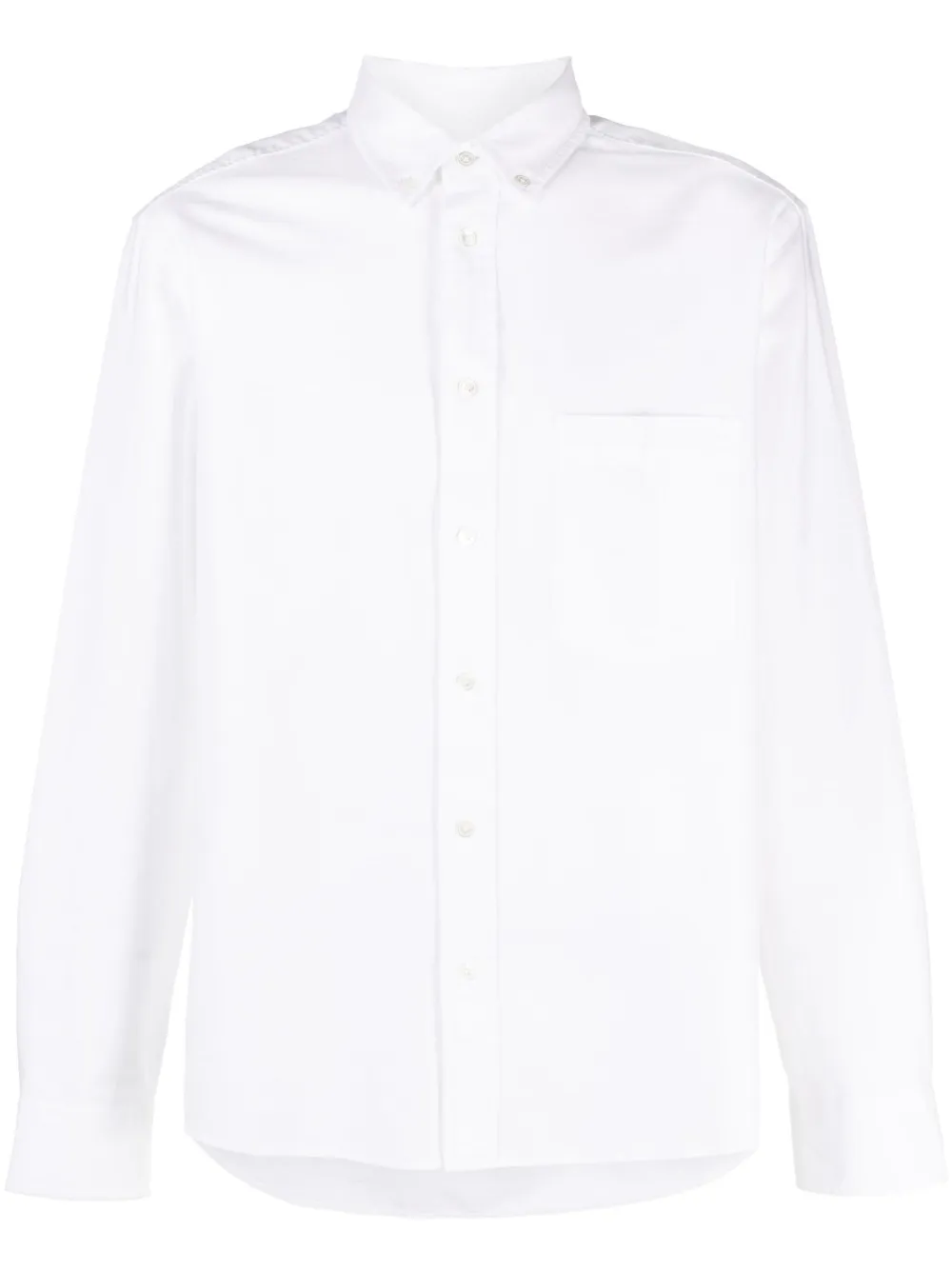 

Рубашка с вышитым логотипом Marant, белый